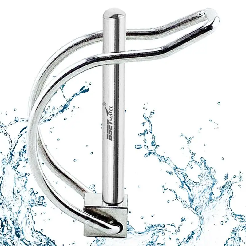 Loaded Latch Pin Heavy-Duty Trailer Lock Pin Stainless Steel Coupler Safety Pin Trailer Hitch Pin Linch Pins For Tractor
Loaded Latch Pin Heavy-Duty Trailer Lock Pin Stainless Steel Coupler Safety Pin Trailer Hitch Pin Linch Pins For Tractor