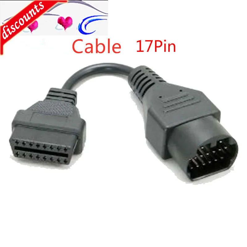2022 Top Quality for Ma-da 17 Pin To OBD 2 OBD II Cable 16 Pin Connector Diagnostic Tool Adapter Extension Cable
2022 Top Quality for Ma-da 17 Pin To OBD 2 OBD II Cable 16 Pin Connector Diagnostic Tool Adapter Extension Cable