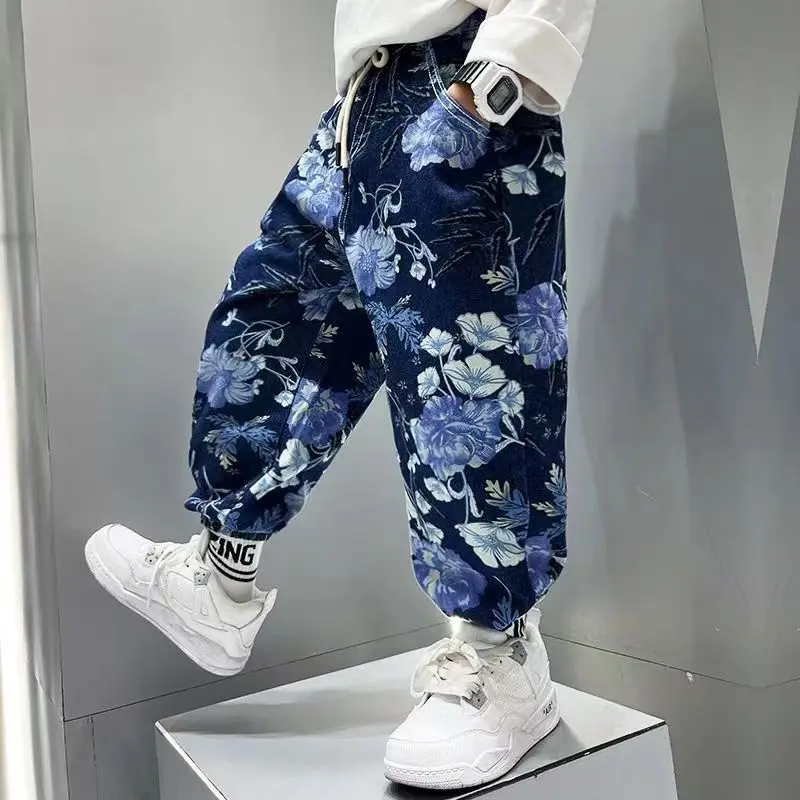 2023 Korean Fashion Boy Pant Toddler Child Spring Summer Loose Mosquito Prevention Stripe Trouser Baby Clothes 4-10 Y
2023 Korean Fashion Boy Pant Toddler Child Spring Summer Loose Mosquito Prevention Stripe Trouser Baby Clothes 4-10 Y