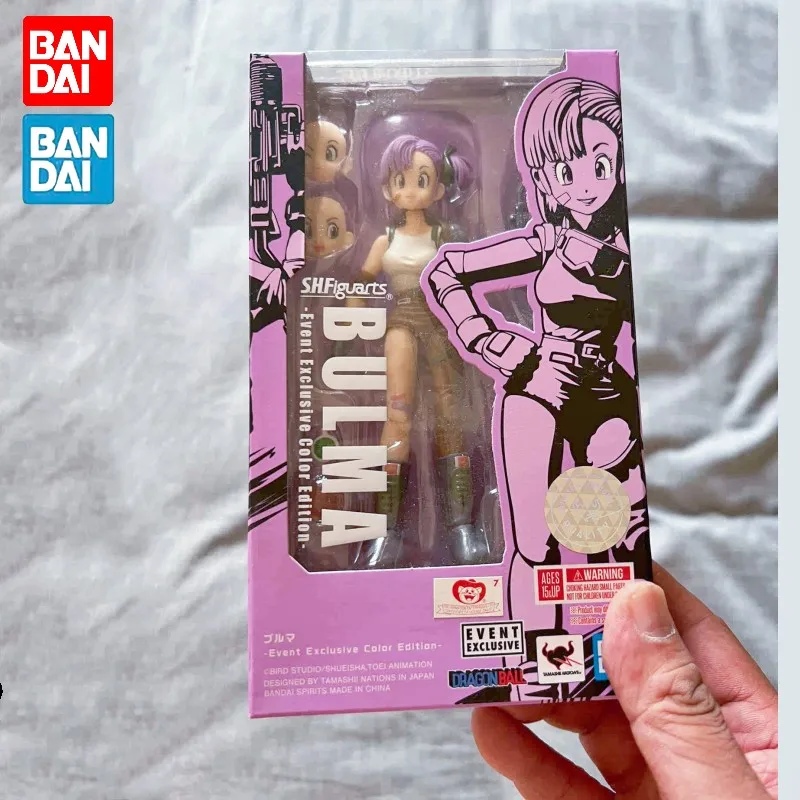 In Stock Original Bandai S.h.figuarts Anime Dragon Ball Z Bulma Zhuangzi Action Figure Doll Collection Model Boys Toy Gifts
In Stock Original Bandai S.h.figuarts Anime Dragon Ball Z Bulma Zhuangzi Action Figure Doll Collection Model Boys Toy Gifts