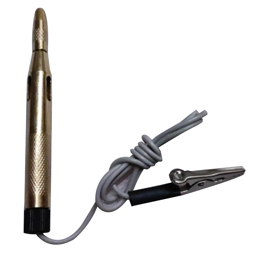 High Quality Test Pens Car Useful Electrical Testers Voltage Tester 1 Pcs 6V/12V/24V Probe Pen Pencil Test Light
High Quality Test Pens Car Useful Electrical Testers Voltage Tester 1 Pcs 6V/12V/24V Probe Pen Pencil Test Light