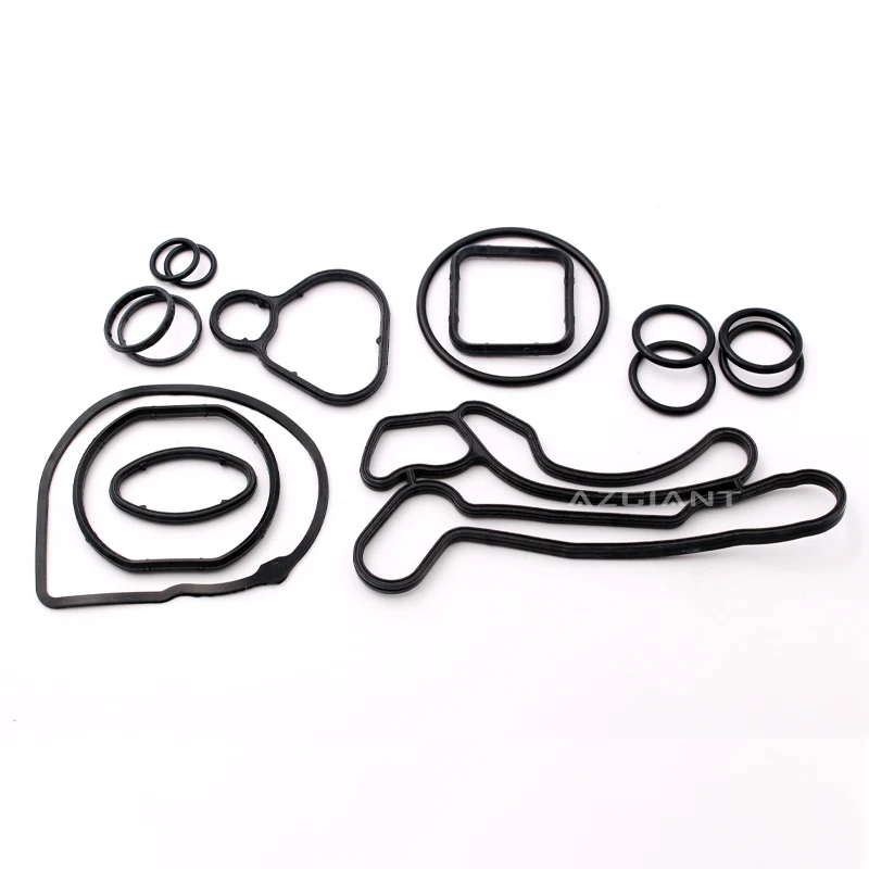 For GM Chevrolet Cruze Sonic Astra Zafira Vauxhall ASTRA H & J 1.6/1.8 Oil Filter Cooler Housing GASKET Seal Ring SET Auto Parts 
For GM Chevrolet Cruze Sonic Astra Zafira Vauxhall ASTRA H & J 1.6/1.8 Oil Filter Cooler Housing GASKET Seal Ring SET Auto Parts