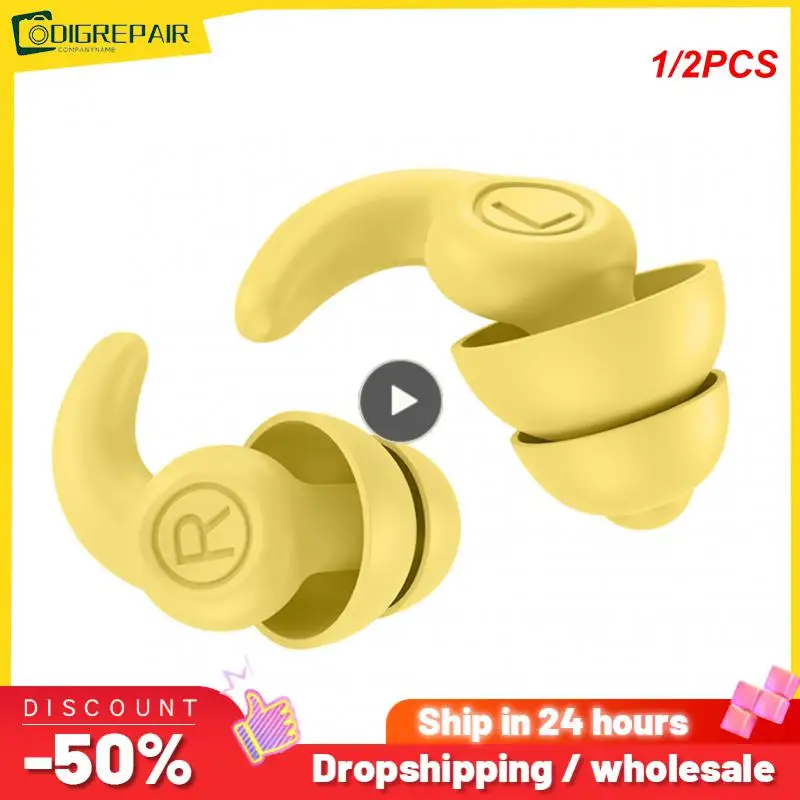 1/2PCS Ear Plugs For Sleeping Tapones Oido Ruido Noise Reduction Soft Silicone Ear Muffs Oordopjes Tapones Para Dormir Earplugs
1/2PCS Ear Plugs For Sleeping Tapones Oido Ruido Noise Reduction Soft Silicone Ear Muffs Oordopjes Tapones Para Dormir Earplugs