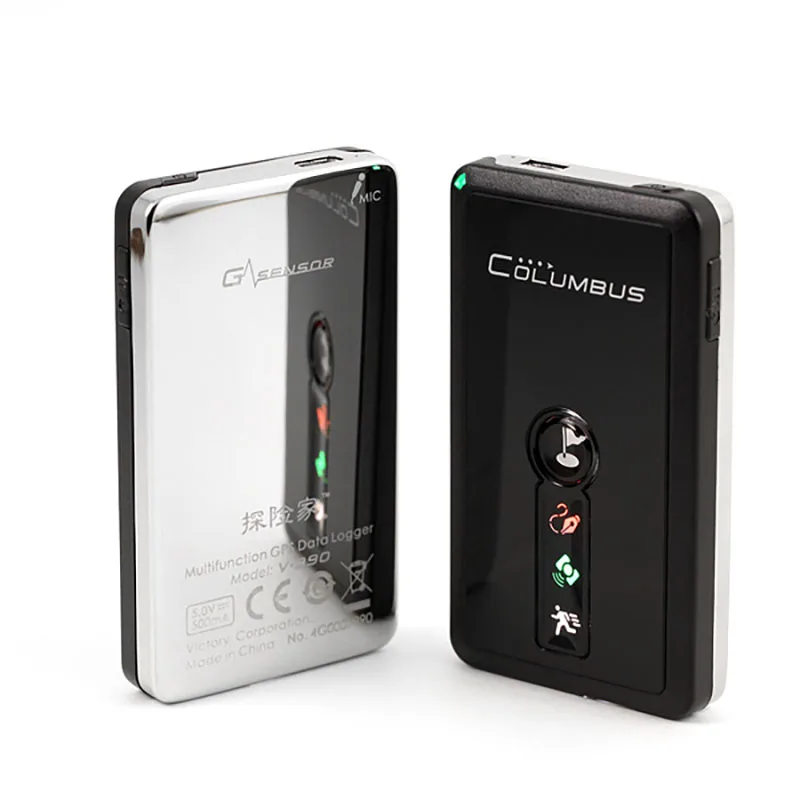 

Columbus V-990 GPS Data Logger Track recorder 66 channel 50 Million Waypoints Voice Tag 4G TF card support Voice POI MTK chipset