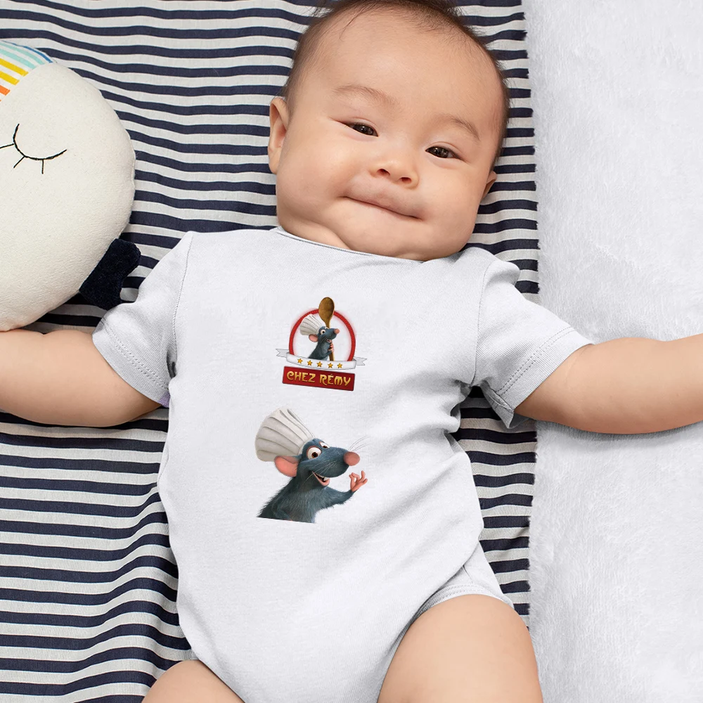 Remy Kawaii Print Disney Ratatouille Four Seasons Baby White Onesie Cute Infant High Quality Romper All-match Girl Boy Clothes
Remy Kawaii Print Disney Ratatouille Four Seasons Baby White Onesie Cute Infant High Quality Romper All-match Girl Boy Clothes