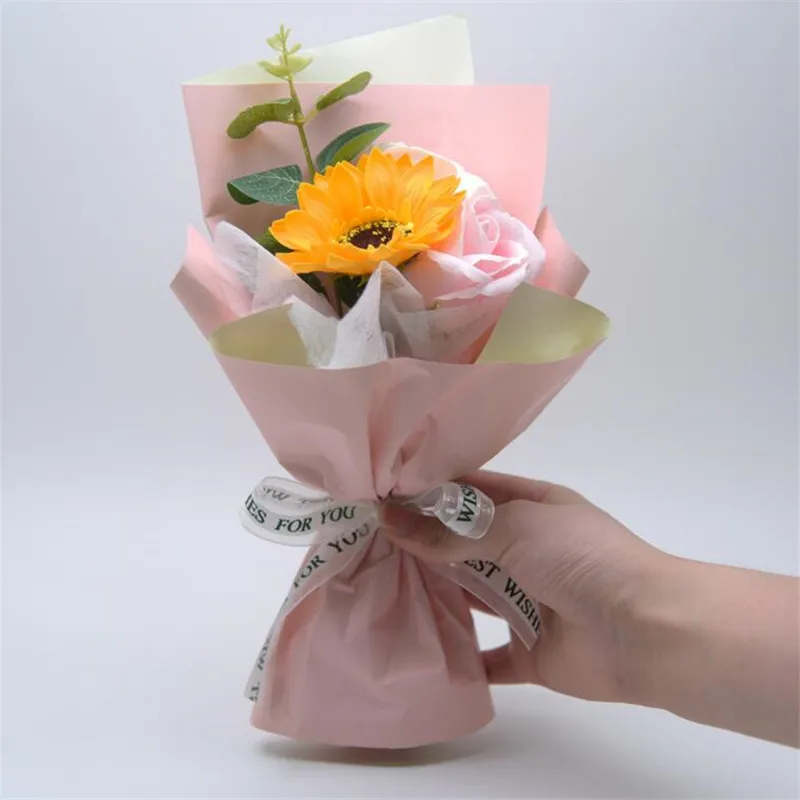 Soap Flower Rose Artificial Flower Bridal Bouquet Pink Rose Fake Flower Wedding Decoration Valentines Day Birthday Gift Flower
Soap Flower Rose Artificial Flower Bridal Bouquet Pink Rose Fake Flower Wedding Decoration Valentines Day Birthday Gift Flower