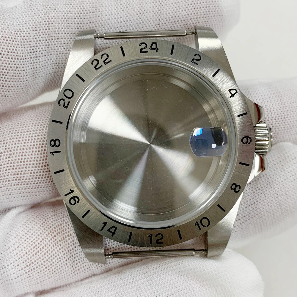 EXP case 39mm precision steel case, old SUB case sapphire mirror case suitable for NH35/36 sports watch accessories
EXP case 39mm precision steel case, old SUB case sapphire mirror case suitable for NH35/36 sports watch accessories