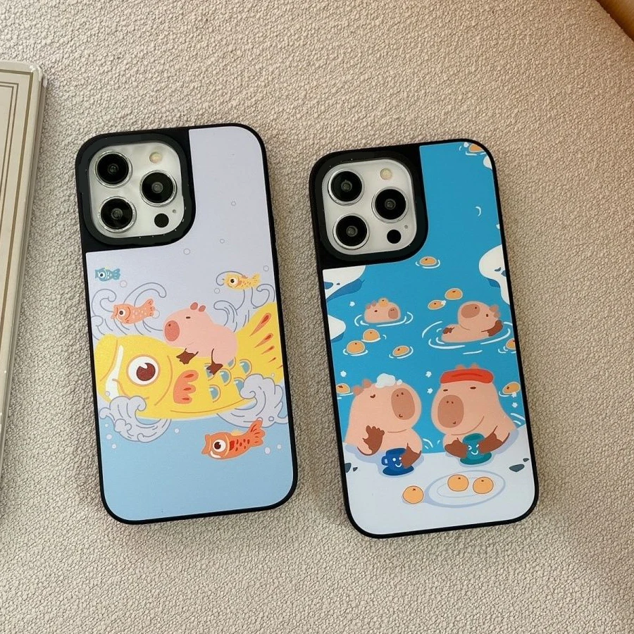 Mirror Surface Capybara Phone Case Cover for IPhone 11 12 13 14 15 Pro Max Case for IPhone 15 Pro Max
Mirror Surface Capybara Phone Case Cover for IPhone 11 12 13 14 15 Pro Max Case for IPhone 15 Pro Max