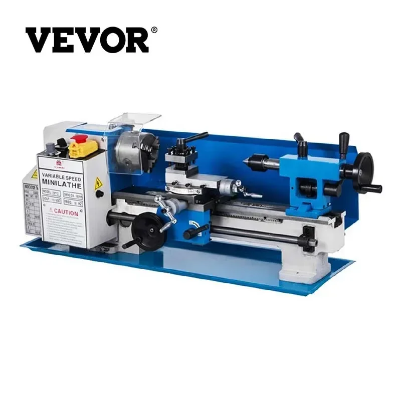VEVOR 0618 550W Household DIY Small Stainless Steel Lathe Metal Processing Lathe Mini Lathe Machine Benchtop Metal Tool
VEVOR 0618 550W Household DIY Small Stainless Steel Lathe Metal Processing Lathe Mini Lathe Machine Benchtop Metal Tool