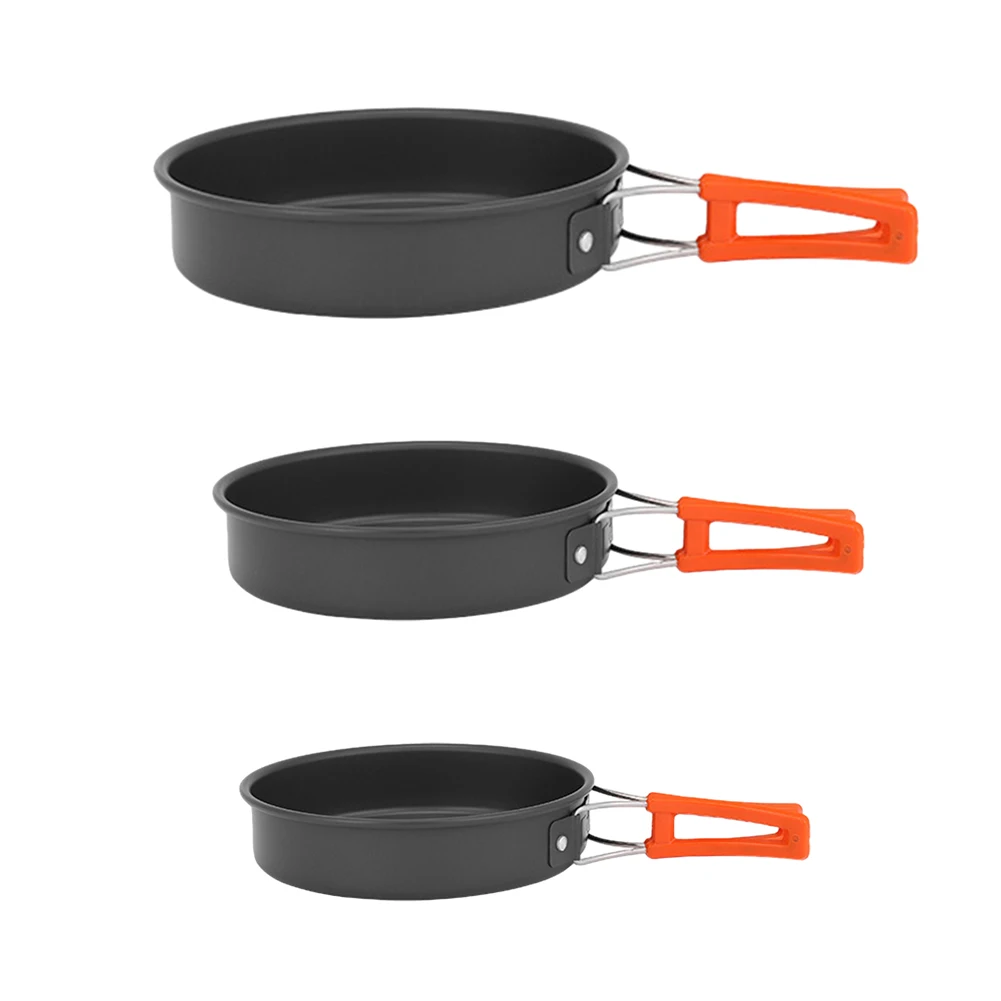 1pc Frying Pan Non-stick Frying Pan Alumina Anti-scalding Lightweight Outdoor Camping Cooking Supplies Foldable Pan Set Parts
1pc Frying Pan Non-stick Frying Pan Alumina Anti-scalding Lightweight Outdoor Camping Cooking Supplies Foldable Pan Set Parts