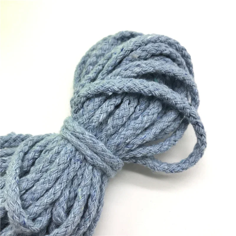 Handmade Decoration 5yards/lot Cotton Rope Craft Twisted Cord Rope 6mm For Decorative
Handmade Decoration 5yards/lot Cotton Rope Craft Twisted Cord Rope 6mm For Decorative
