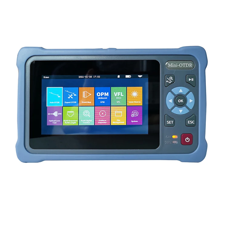 2023 Mini Pro series Optical Time Domain Reflectometer OT-330 UPC Fiber Optic OTDR
2023 Mini Pro series Optical Time Domain Reflectometer OT-330 UPC Fiber Optic OTDR