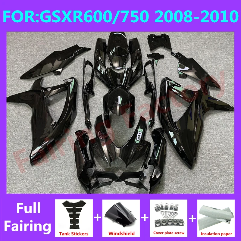 NEW ABS Motorcycle Whole Fairing kit fit for GSXR600 750 08 09 10 GSXR 600 GSX-R750 K8 2008 2009 2010 Fairings kits set black
NEW ABS Motorcycle Whole Fairing kit fit for GSXR600 750 08 09 10 GSXR 600 GSX-R750 K8 2008 2009 2010 Fairings kits set black