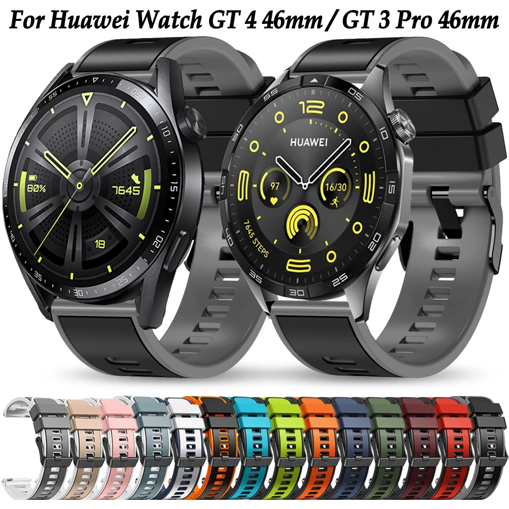 

18/20/22mm WatchbandFor Huawei Watch GT4 GT3 Pro GT2 46mm Strap GT 4 3 2 Band For Huawei GT4 41mm GT3 Pro 43mm GT2 42mm Bracelet