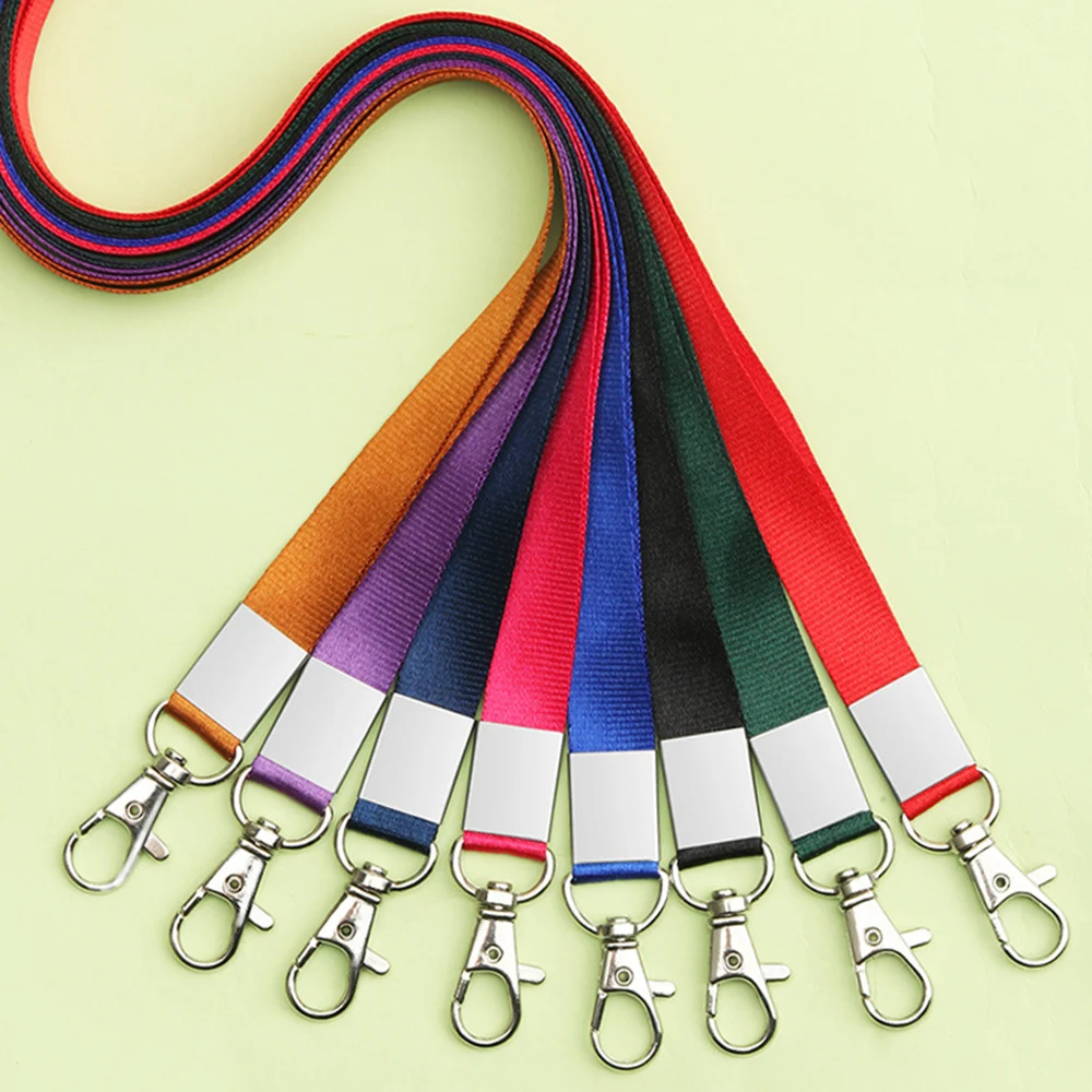 Anti-lost Card Holder Lanyard With Stainless Steel Hook Candy Color Badge Lanyard Hanging Neck Straps Thicken Badge Holder Rope
Anti-lost Card Holder Lanyard With Stainless Steel Hook Candy Color Badge Lanyard Hanging Neck Straps Thicken Badge Holder Rope