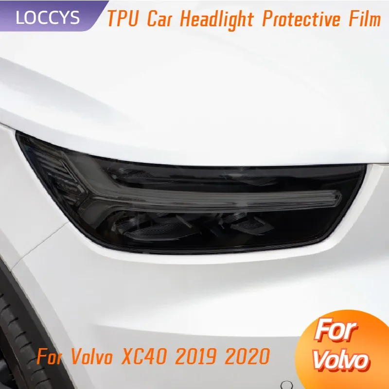 Для Volvo XC40 2019 2020 Защитная затеняющая пленка для автомобильной фары, дымчато-черная прозрачная Зеркальная Наклейка, профессиональные аксессуары для автомобиля
Для Volvo XC40 2019 2020 Защитная затеняющая пленка для автомобильной фары, дымчато-черная прозрачная Зеркальная Наклейка, профессиональные аксессуары для автомобиля