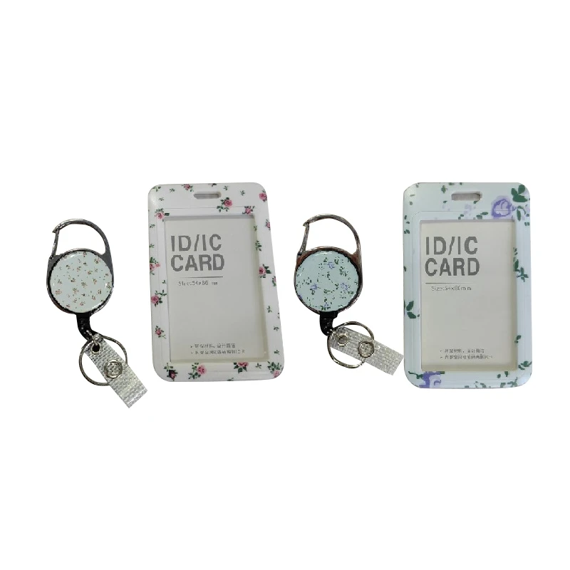 2 Pack Badge Holder And Heavy Duty Retractable Reel, ID Badge Holders With Retractable Clip For Nurse Teacher Student
2 Pack Badge Holder And Heavy Duty Retractable Reel, ID Badge Holders With Retractable Clip For Nurse Teacher Student