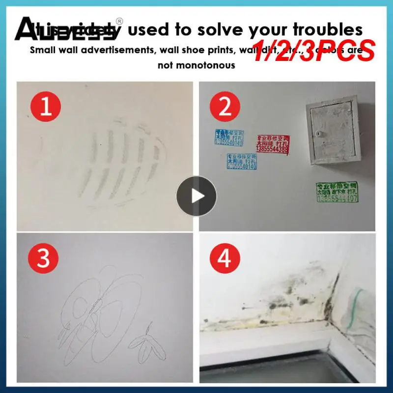 1/2/3PCS Small Rolling Brush Wall Latex Paint Wall Mending Agent Wall Repair Cream With Scraper Paint Valid Mouldproof
1/2/3PCS Small Rolling Brush Wall Latex Paint Wall Mending Agent Wall Repair Cream With Scraper Paint Valid Mouldproof