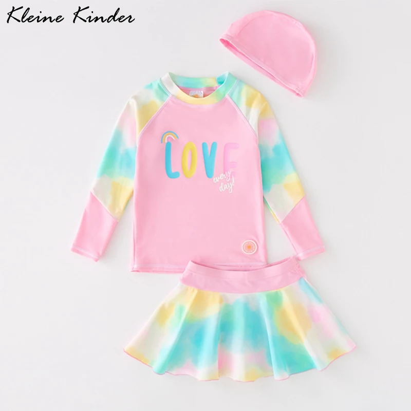 Swimsuit Girl Pink Love Swimwear for Girls Long Sleeve UPF50 UV Protection Beach Clothes Child Toddler Swimming Bathing Suit
Swimsuit Girl Pink Love Swimwear for Girls Long Sleeve UPF50 UV Protection Beach Clothes Child Toddler Swimming Bathing Suit