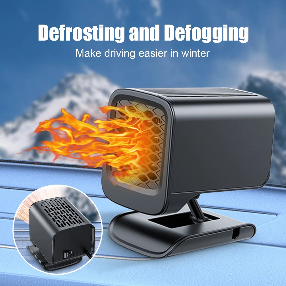 Winter Car Heater 12V 120W Fast Heating Dual Wind Cold Warm Anti-Fog Heater Demister For Bmw Telsa VW Benz Volvo Porsche parts
Winter Car Heater 12V 120W Fast Heating Dual Wind Cold Warm Anti-Fog Heater Demister For Bmw Telsa VW Benz Volvo Porsche parts