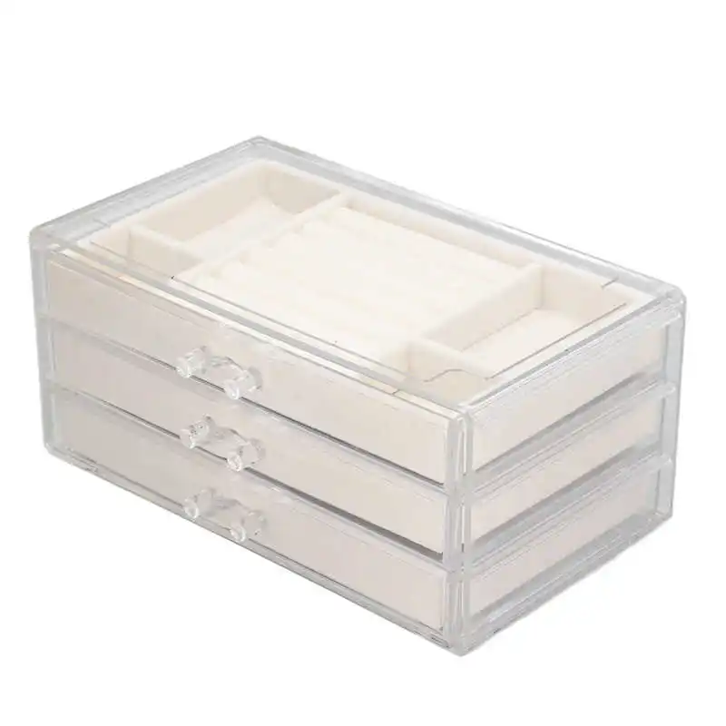 Jewelry Organizer Box Small Jewelry Box Beige for Necklace for Earrings for Stud
Jewelry Organizer Box Small Jewelry Box Beige for Necklace for Earrings for Stud
