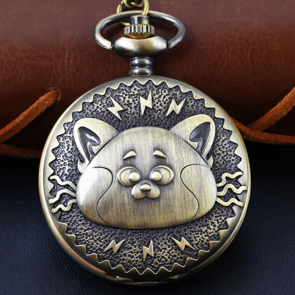 New Cute Anime Little Panda Quartz Pocket Watch Vintage Dial with Chain Necklace Pendant Jewelry Clock Festival Gift
New Cute Anime Little Panda Quartz Pocket Watch Vintage Dial with Chain Necklace Pendant Jewelry Clock Festival Gift