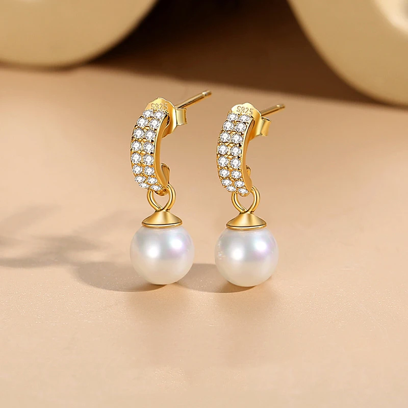 S925 Silver Women Earrings Shiny Diamond Earrings Luxury Earrings for Women Earrings Pearl Lovers Earring Jewelry Gift Earrings
S925 Silver Women Earrings Shiny Diamond Earrings Luxury Earrings for Women Earrings Pearl Lovers Earring Jewelry Gift Earrings