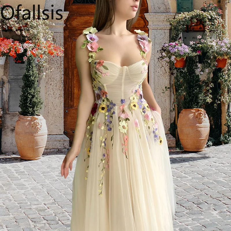 Ofallsis Flowers Strapless Decor Suspender Dress 2024 Summer New Sweet Fairy Bridesmaid Performance Dresses Female Vestidos
Ofallsis Flowers Strapless Decor Suspender Dress 2024 Summer New Sweet Fairy Bridesmaid Performance Dresses Female Vestidos