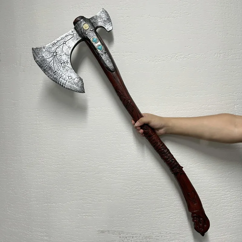 

92cm God of War Leviathan Axe Weapon Model PU Material Detachable Kratos Sword Samurai Toy Weapons Anime Game Toy for Kid Gift
