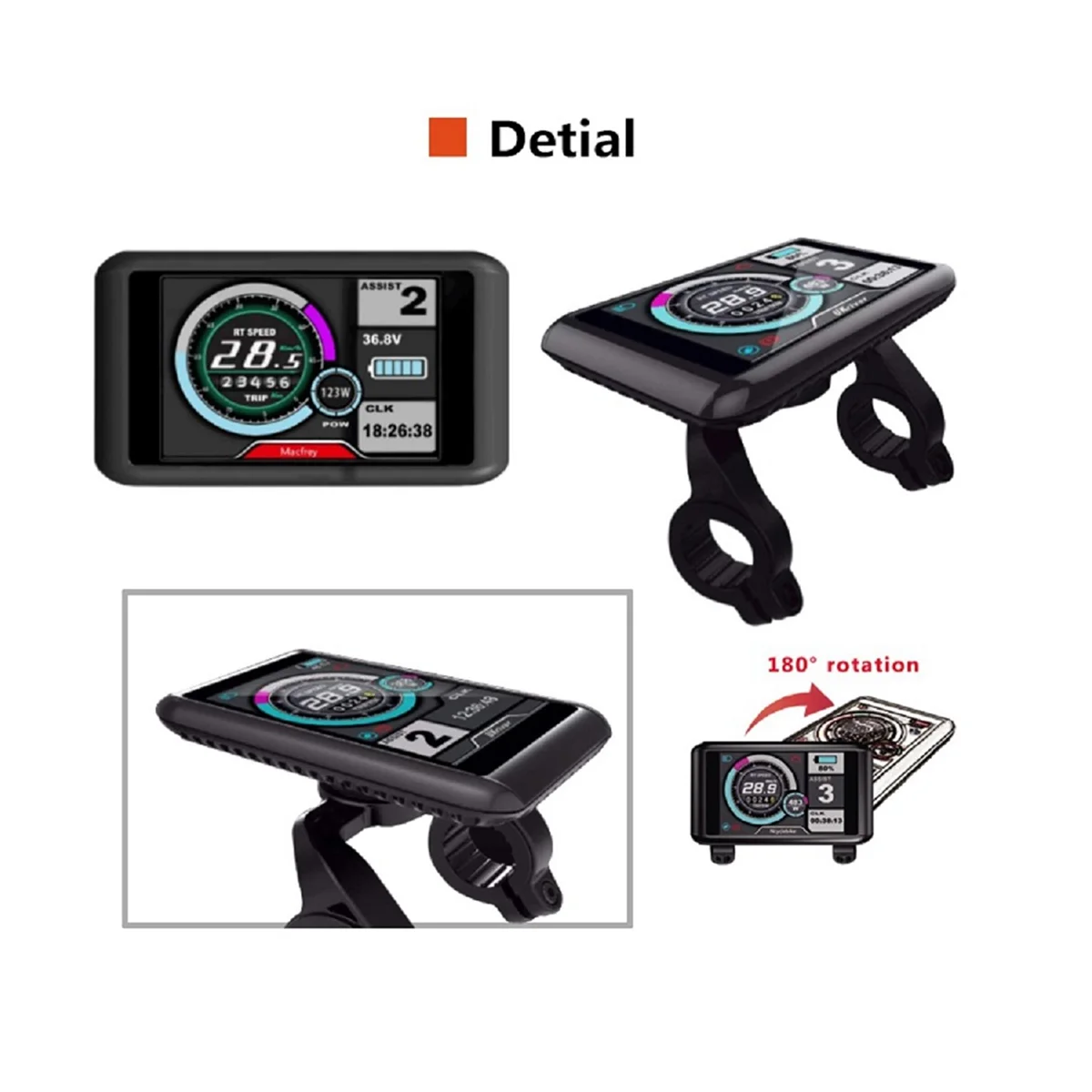 48V 52V 60V 72V 1500W-3000W 45A 3-Mode Sine Wave Ebike Controller with Colorful LCD Display UKC-1
48V 52V 60V 72V 1500W-3000W 45A 3-Mode Sine Wave Ebike Controller with Colorful LCD Display UKC-1