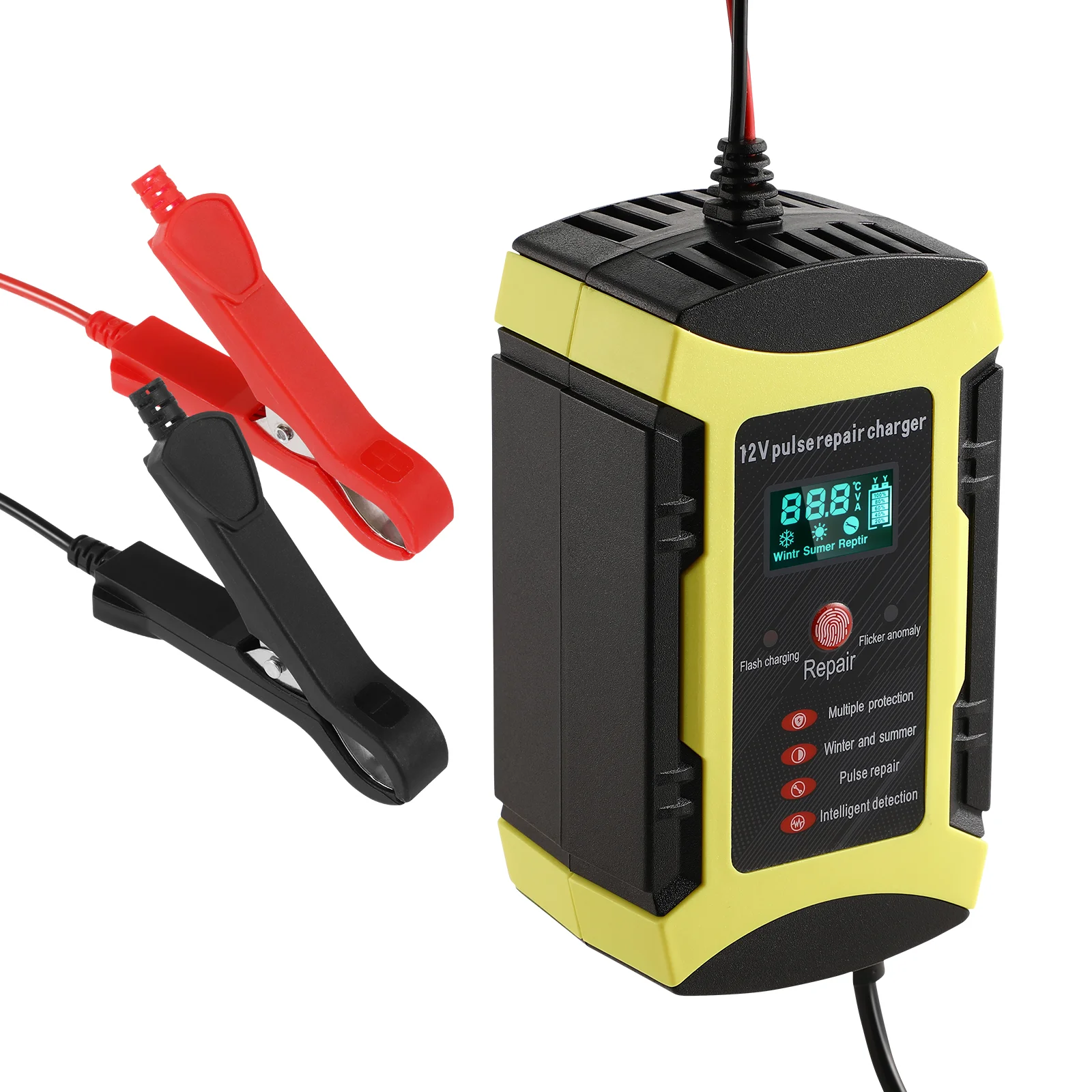 Зарядное устройство для бутылок Интеллектуальный аккумулятор для автомобиля ремонтный тип мотоцикла умный адаптер для аккумуляторов грузовиков
Зарядное устройство для бутылок Интеллектуальный аккумулятор для автомобиля ремонтный тип мотоцикла умный адаптер для аккумуляторов грузовиков