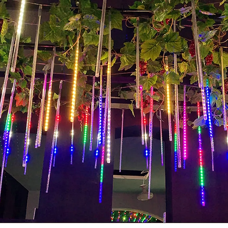 30/50cm LED Meteor Shower Rain Lights Falling Raindrop Fairy String Light for Christmas Holiday Party Patio Decor Waterproof New
30/50cm LED Meteor Shower Rain Lights Falling Raindrop Fairy String Light for Christmas Holiday Party Patio Decor Waterproof New