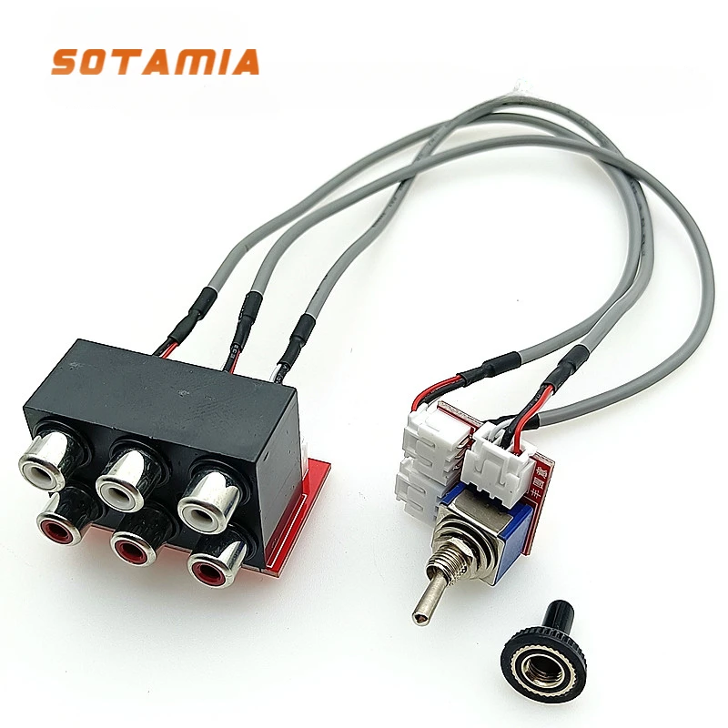 SOTAMIA Two Channel Audio Signal Switching Board RCA Lotus Seat Home Theater Power Amplifier Preamp Audio Signal Switching
SOTAMIA Two Channel Audio Signal Switching Board RCA Lotus Seat Home Theater Power Amplifier Preamp Audio Signal Switching