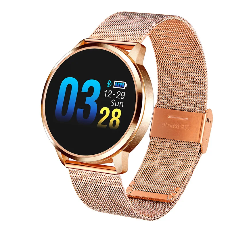 smvp Smart Watch OLED Color Screen Smartwatch women Fashion Fitness Tracker Heart Rate monitor Lady Quartz Date Clock
smvp Smart Watch OLED Color Screen Smartwatch women Fashion Fitness Tracker Heart Rate monitor Lady Quartz Date Clock