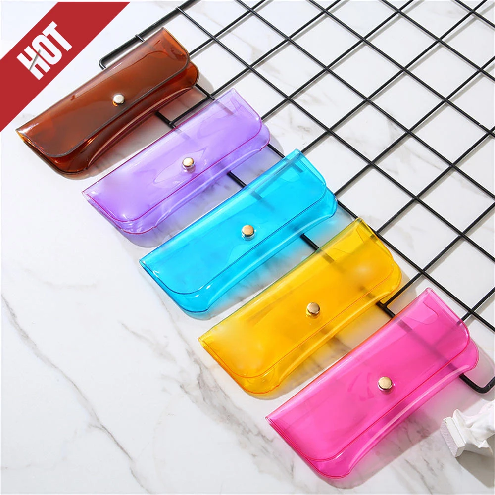 New Jelly Transparent Glasses Bag for Men Women Reading Myopia Sunglasses Case PVC Fashion Portable Travel Eyewear Accessories
New Jelly Transparent Glasses Bag for Men Women Reading Myopia Sunglasses Case PVC Fashion Portable Travel Eyewear Accessories