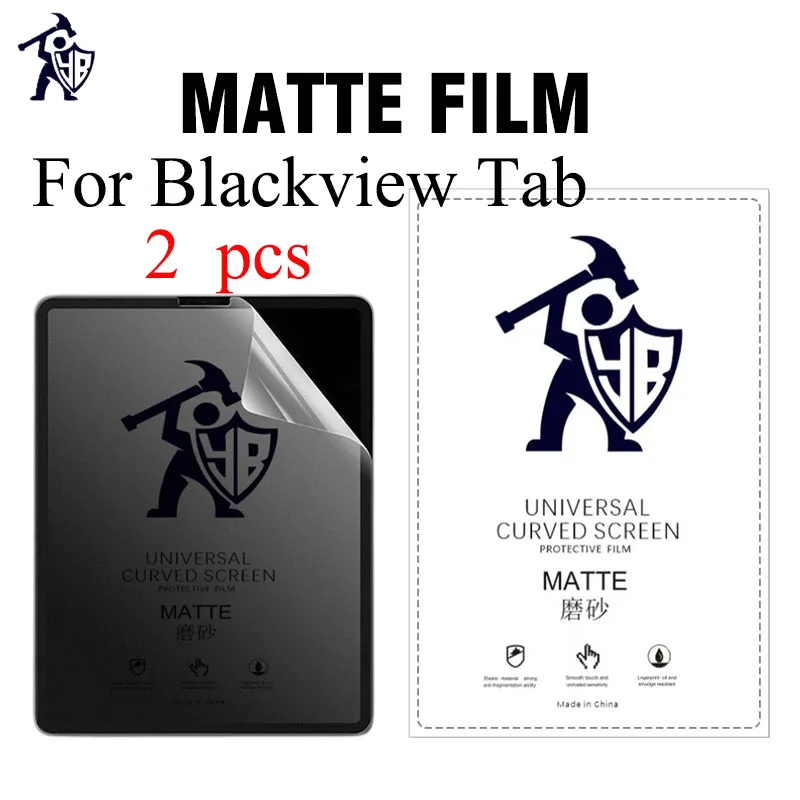 2 шт., матовая защитная пленка для экрана Blackview Tab 6, 7, 8, 10, 10,1, 4G, 11 SE, 12, 13, 15 Pro, Active 8 Pro 
2 шт., матовая защитная пленка для экрана Blackview Tab 6, 7, 8, 10, 10,1, 4G, 11 SE, 12, 13, 15 Pro, Active 8 Pro