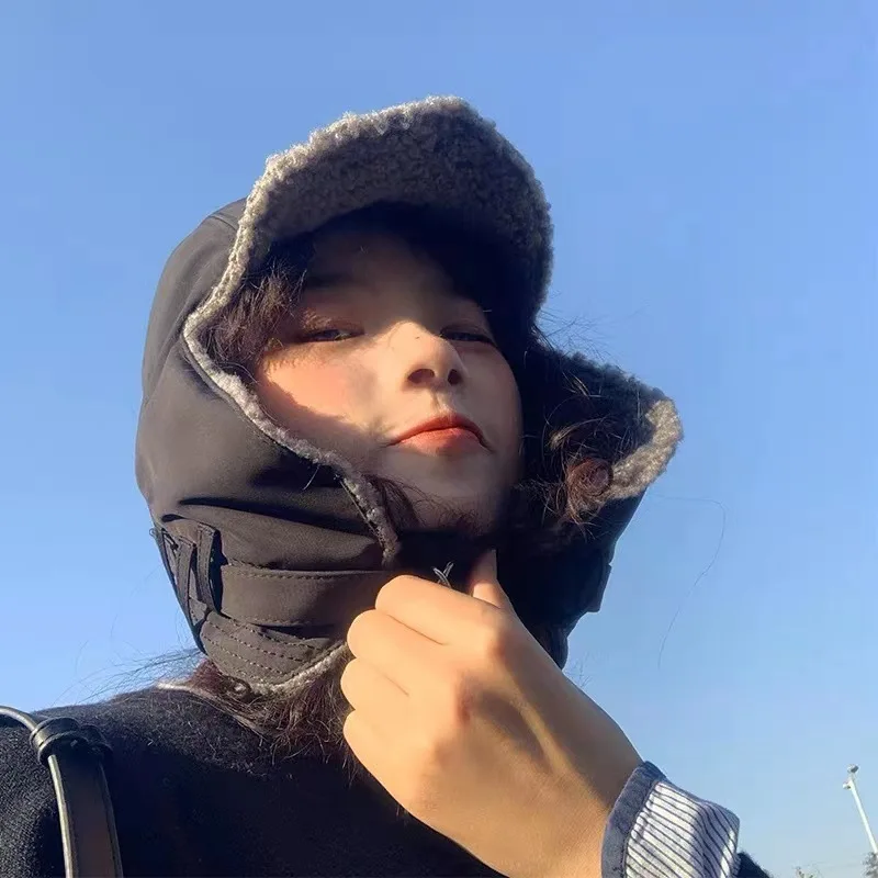 Autumn and Winter Hat Female Thermal Lei Feng Cap Fleece Ears Protection Cap Lamb Wool Cold-Proof Korean Style Temperament Wild
Autumn and Winter Hat Female Thermal Lei Feng Cap Fleece Ears Protection Cap Lamb Wool Cold-Proof Korean Style Temperament Wild
