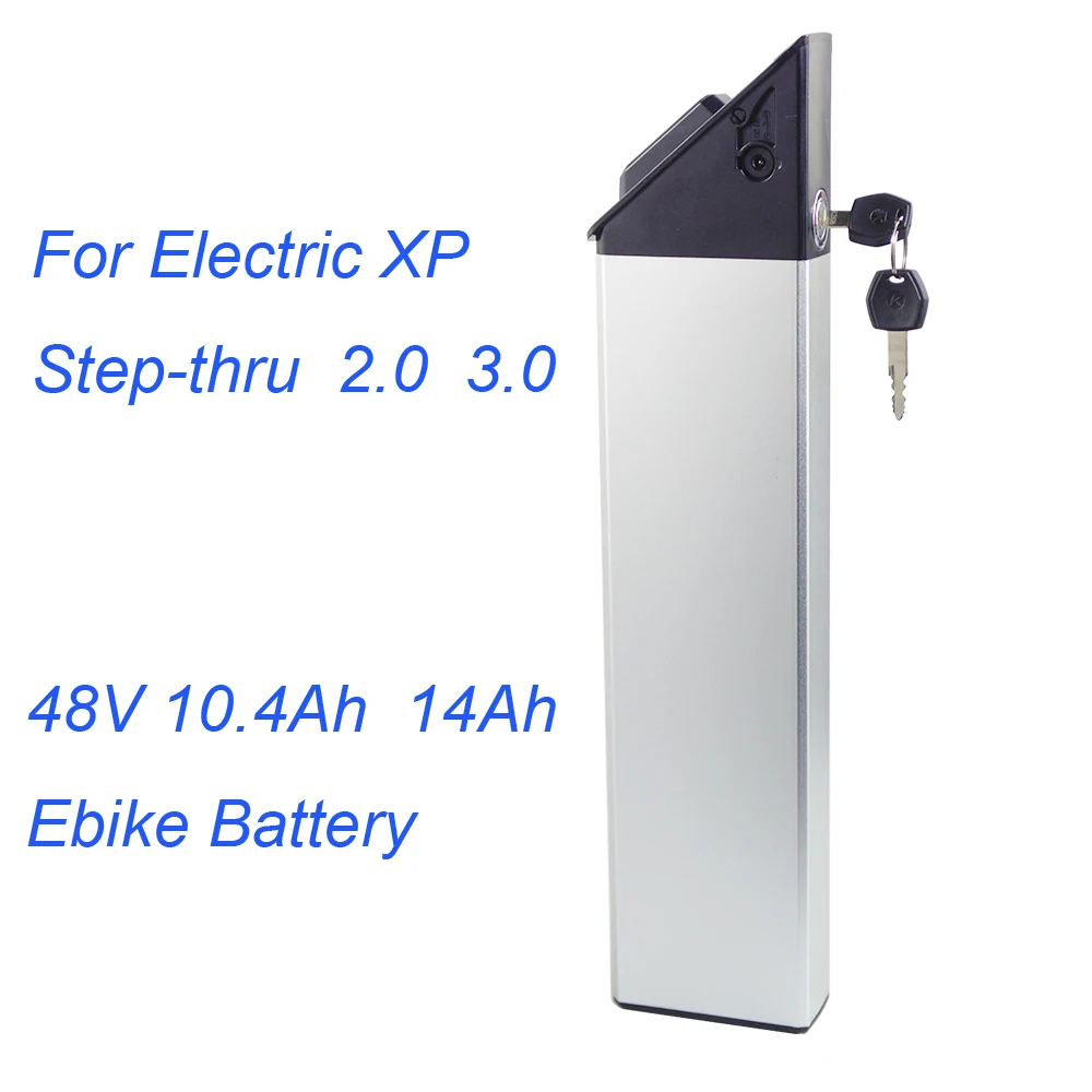 

For Electric XP Step-thru Ebike Battery 48V 14Ah 10.4Ah Long-Range Battery for E-lectric Bicycle XP Step-thru 2.0 3.0 Ebike