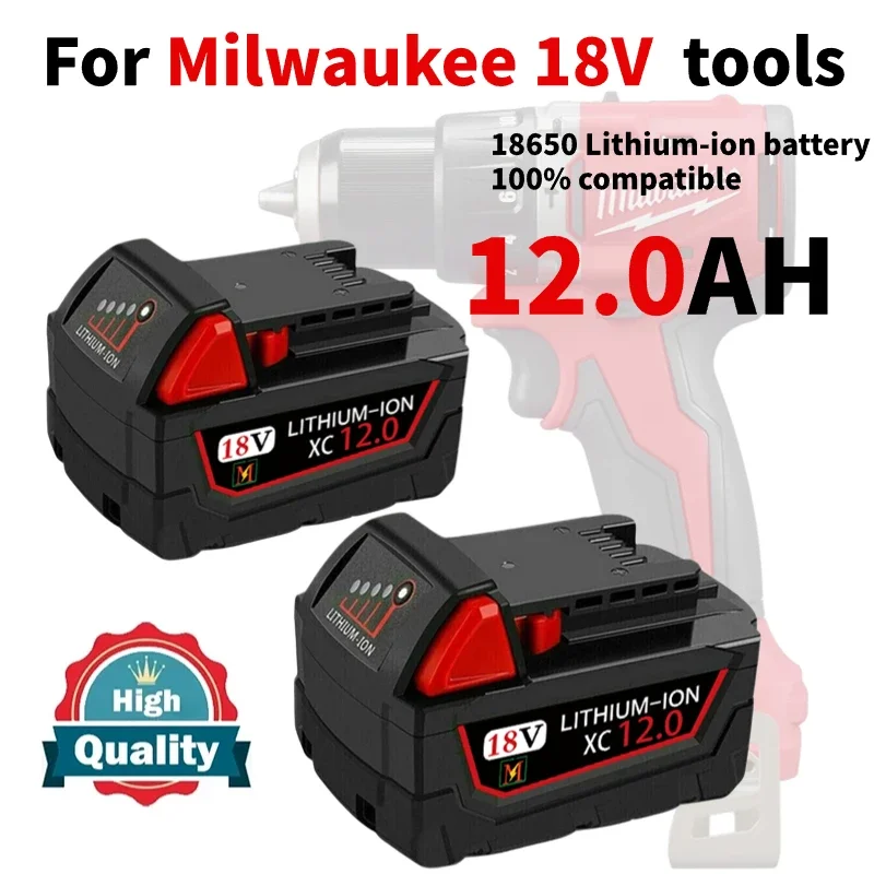 

Original 18V for Milwaukee battery 6.0Ah/9.0Ah M18 48-11-1815 48-11-1850 2604-22 2604-20 2708-22 2607-22 power Tools Battery