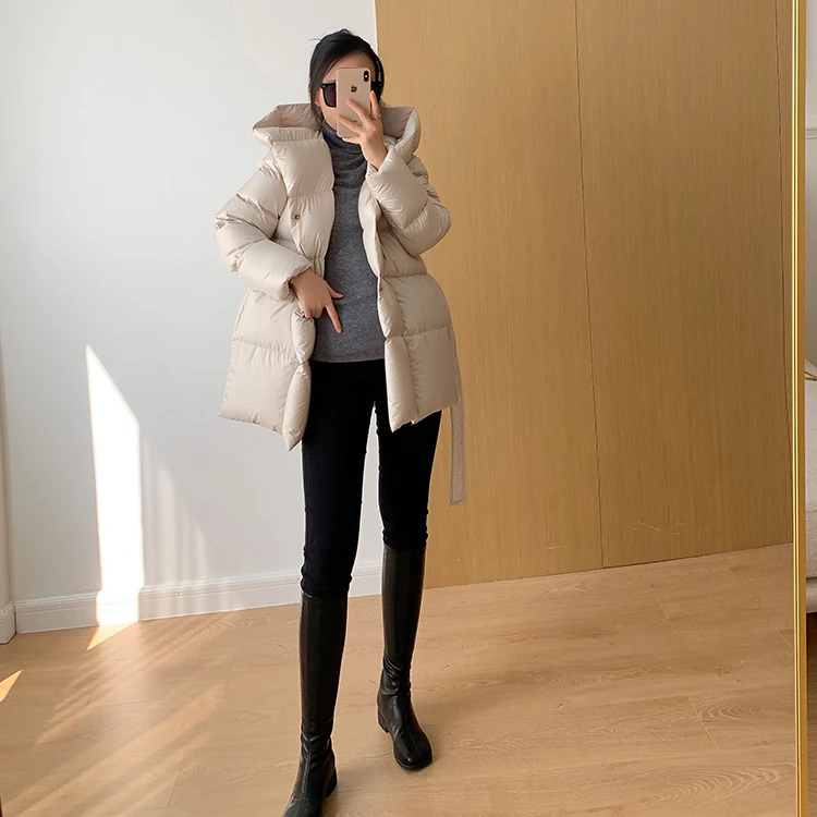 Winter Women's Down Jackets Ultra Light Warm Casual Coat Female Puffer Jacket With Belt Plus Size Hooded Short Parka 35 Mallzona S1ba65545f29c4ba7af1a3147578252a9L Winter Women's Down Jackets Ultra Light Warm Casual Coat Female Puffer Jacket With Belt Plus Size Hooded Short Parka Mallzona