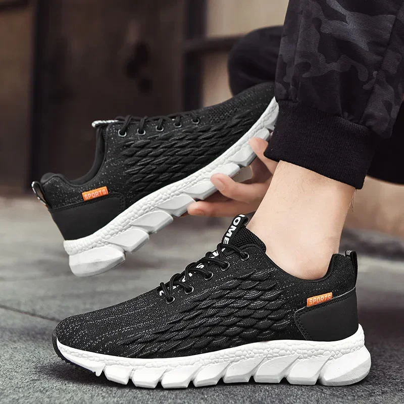 Men's Vulcanized Shoes Spring and Autumn Breathable Lace-up Casual Fashion Soft and Comfortable Sports Shoes for Men Sneakers
Men's Vulcanized Shoes Spring and Autumn Breathable Lace-up Casual Fashion Soft and Comfortable Sports Shoes for Men Sneakers
