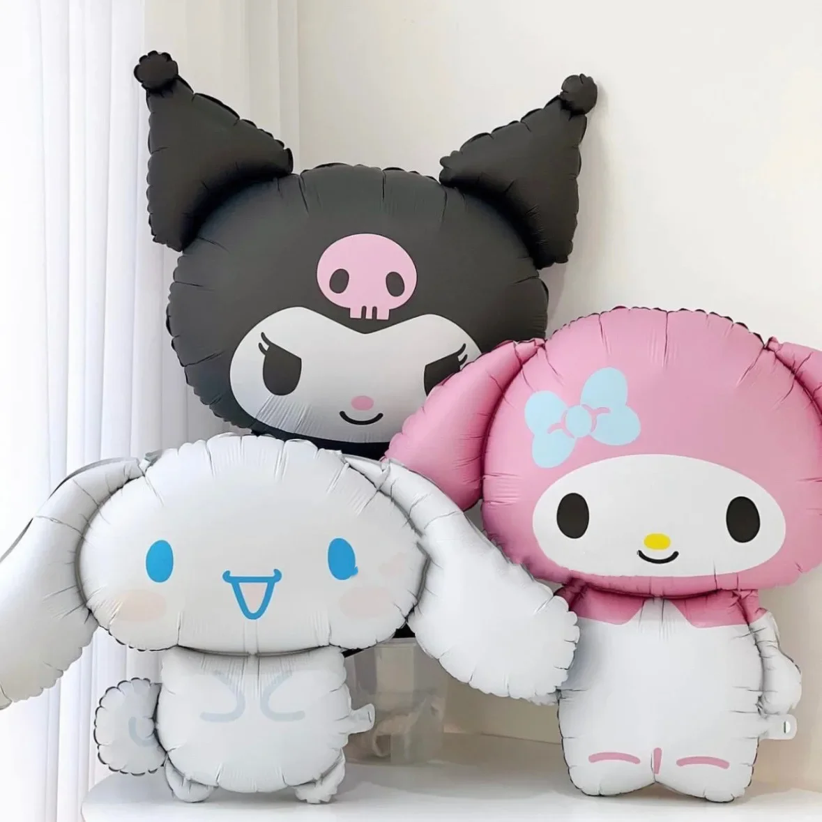 

Sanrio воздушный шар Kawaii аниме Kuromis My Melodys Cinnamorolls украшение для дня рождения Jumbo воздушные шары Девочка Сердце Милая фотоопора