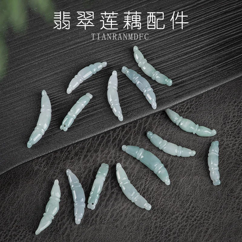 Natural Myanmar A-grade Jade Light Green Lotus Root Curved Ice Seed Jadeite Accessories Handmade DIY Bracelet Jewelry Materials
Natural Myanmar A-grade Jade Light Green Lotus Root Curved Ice Seed Jadeite Accessories Handmade DIY Bracelet Jewelry Materials