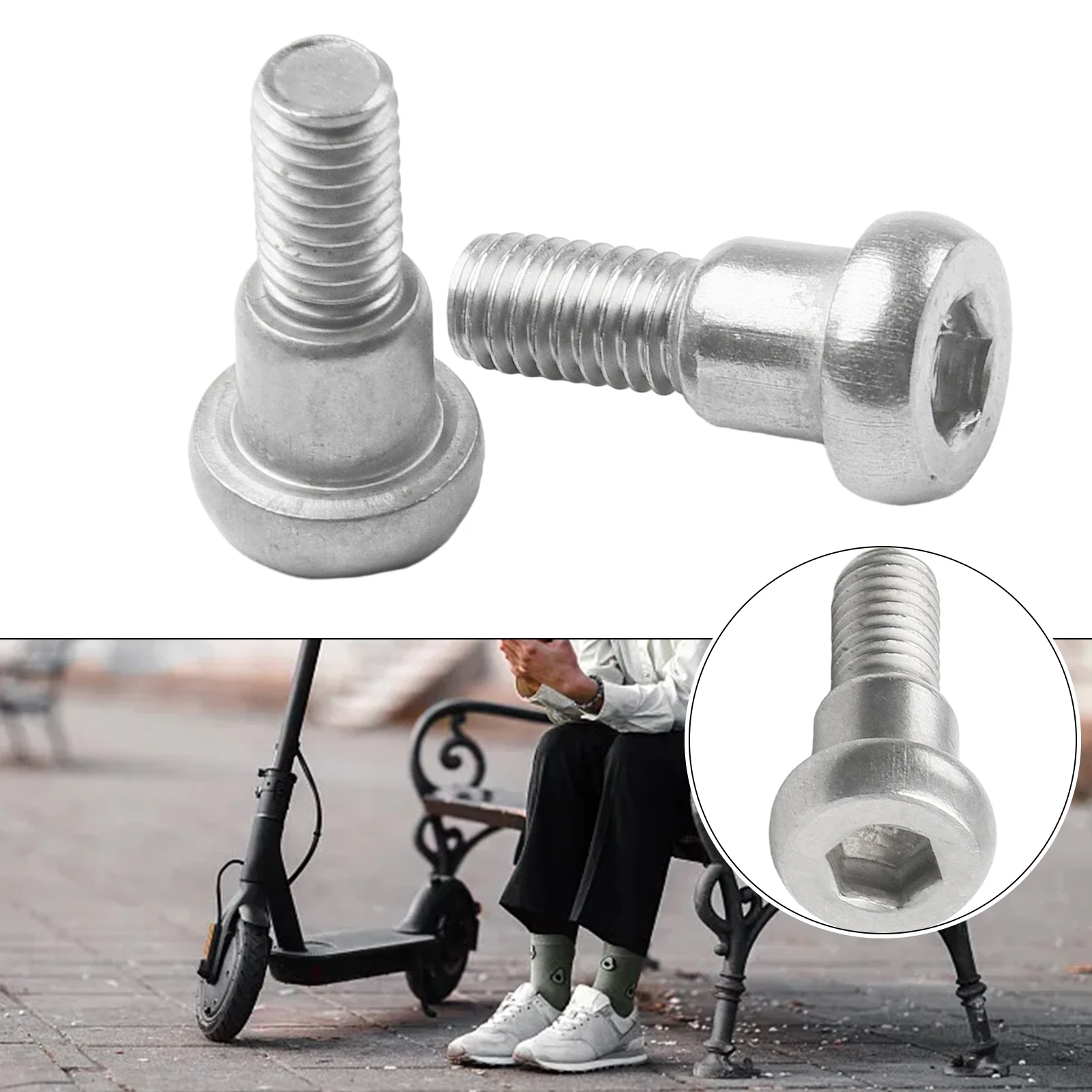 Pair Of Heavy-Duty Screws For Xiaomi M365/Pro Electric Scooter Secure Ride Escooter Scooter Rear Wheel Fastening Bolts Cycling
Pair Of Heavy-Duty Screws For Xiaomi M365/Pro Electric Scooter Secure Ride Escooter Scooter Rear Wheel Fastening Bolts Cycling