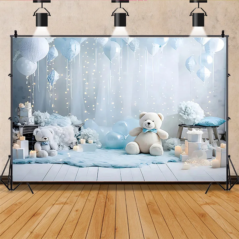 Baby shower Newborn Photography Backdrop Prop Bear Air Balloon Christmas Decorations Happy Birthday Party Photo Background SZ-04
Baby shower Newborn Photography Backdrop Prop Bear Air Balloon Christmas Decorations Happy Birthday Party Photo Background SZ-04