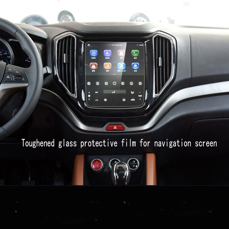 

Защитная пленка для экрана из закаленного стекла для Changan cx70 CX70t 2016 2017 2018 автомобильное радио GPS навигация интерьер