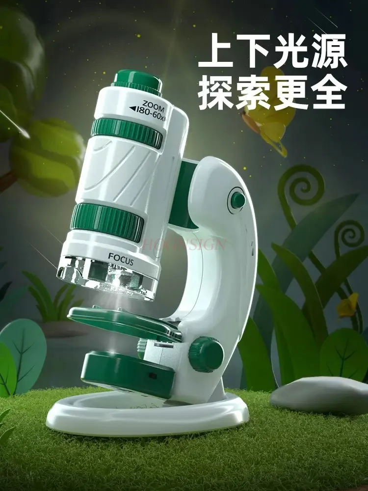 Microscope Children's Science Portable Experimental Set Equipment Pupil Middle School Pupil Education Toys
Microscope Children's Science Portable Experimental Set Equipment Pupil Middle School Pupil Education Toys