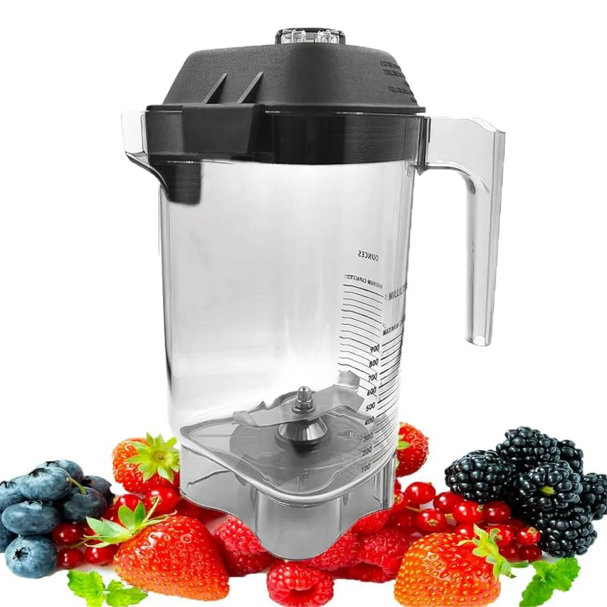 48oz Blender Fit for Vitamix the Quiet One VM0145,BarBoss,Drink Machine Advance and Touch &Go Commercial Blender Pitcher
48oz Blender Fit for Vitamix the Quiet One VM0145,BarBoss,Drink Machine Advance and Touch &Go Commercial Blender Pitcher