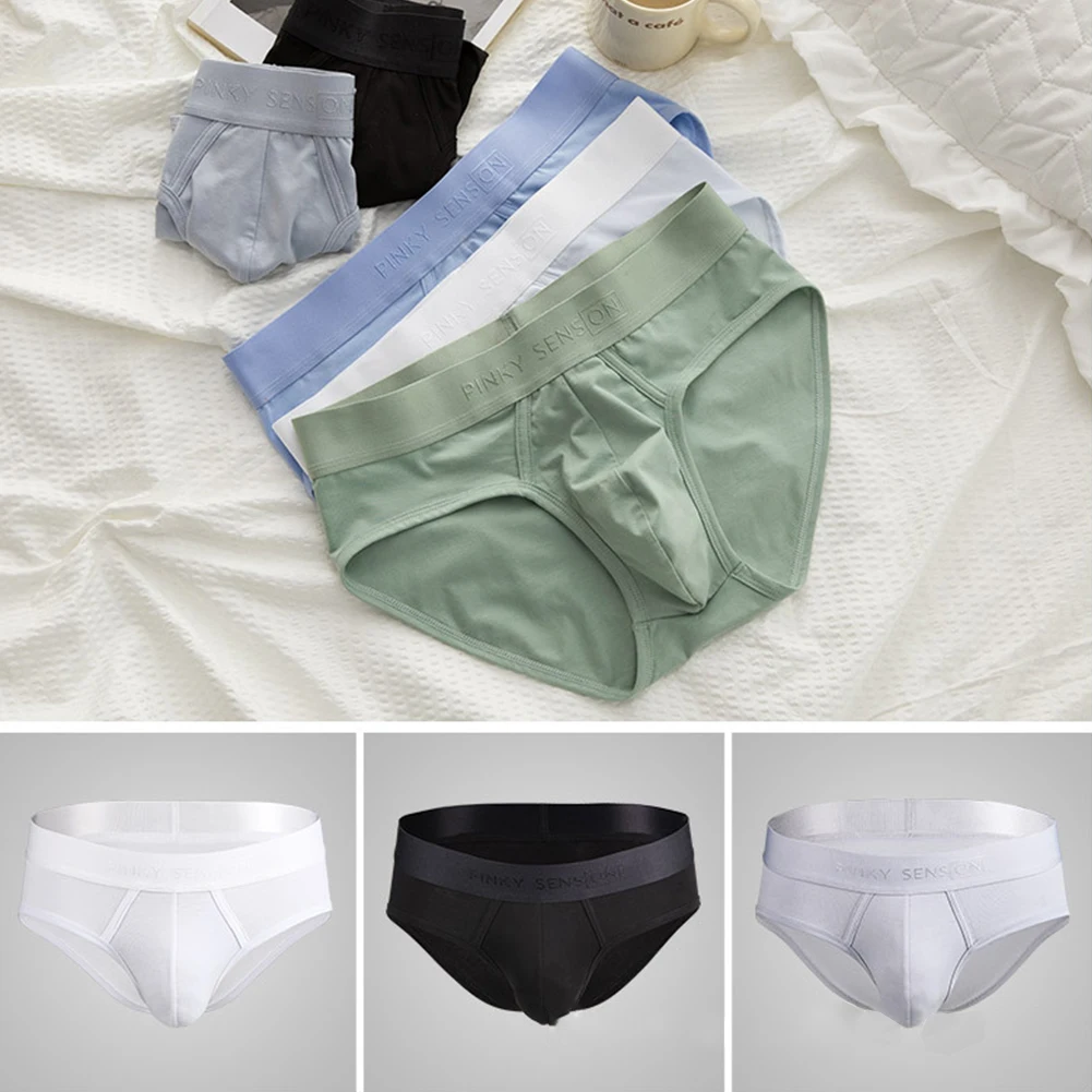 Popular Men Sexy Underwear Briefs With U Convex Pouch Swimming Trunks Breathable Cotton Man Boxer Homme Low Rise Panties
Popular Men Sexy Underwear Briefs With U Convex Pouch Swimming Trunks Breathable Cotton Man Boxer Homme Low Rise Panties
