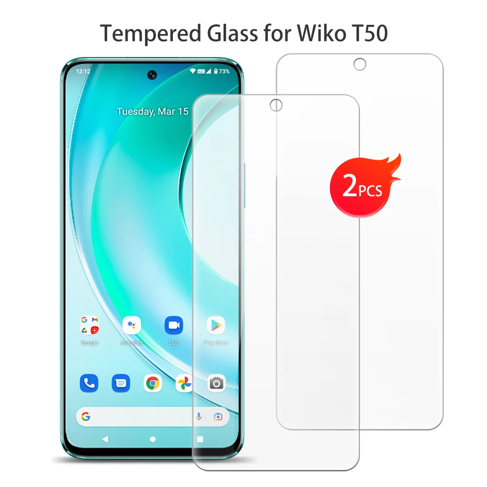 For Wiko T50 Tempered Glass Protective ON Wiko T50 6.6 Inch Screen Protector Smart Phone Cover Film
For Wiko T50 Tempered Glass Protective ON Wiko T50 6.6 Inch Screen Protector Smart Phone Cover Film